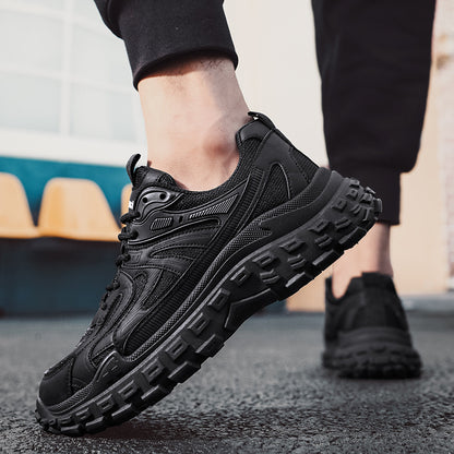 Pánské prodyšné sportovní běžecké boty ze síťoviny