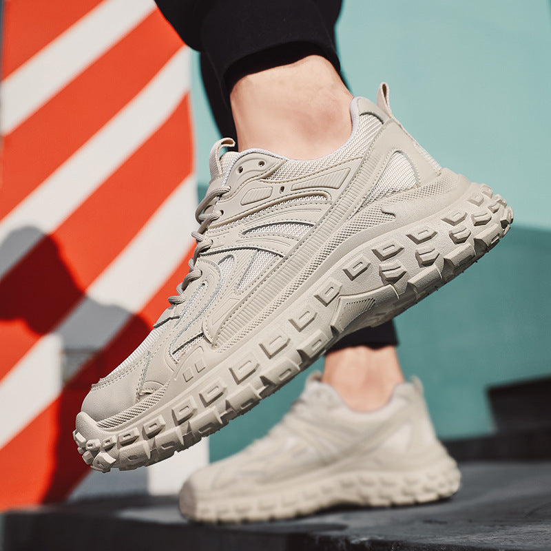 Pánské prodyšné sportovní běžecké boty ze síťoviny