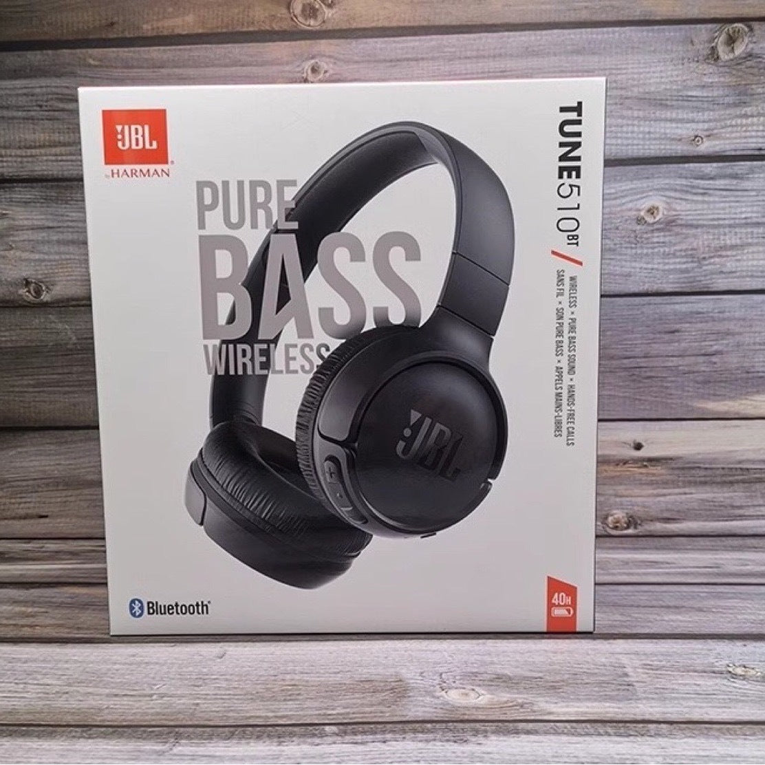 Bezdrátová bluetooth sluchátka JBL510BT JBL